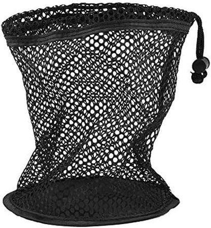 Ball Mesh Bag, Lightweight Nylon Mesh Drawstring Drawstring Pouch Balls Holder Storage Collector(50 Balls Collector)