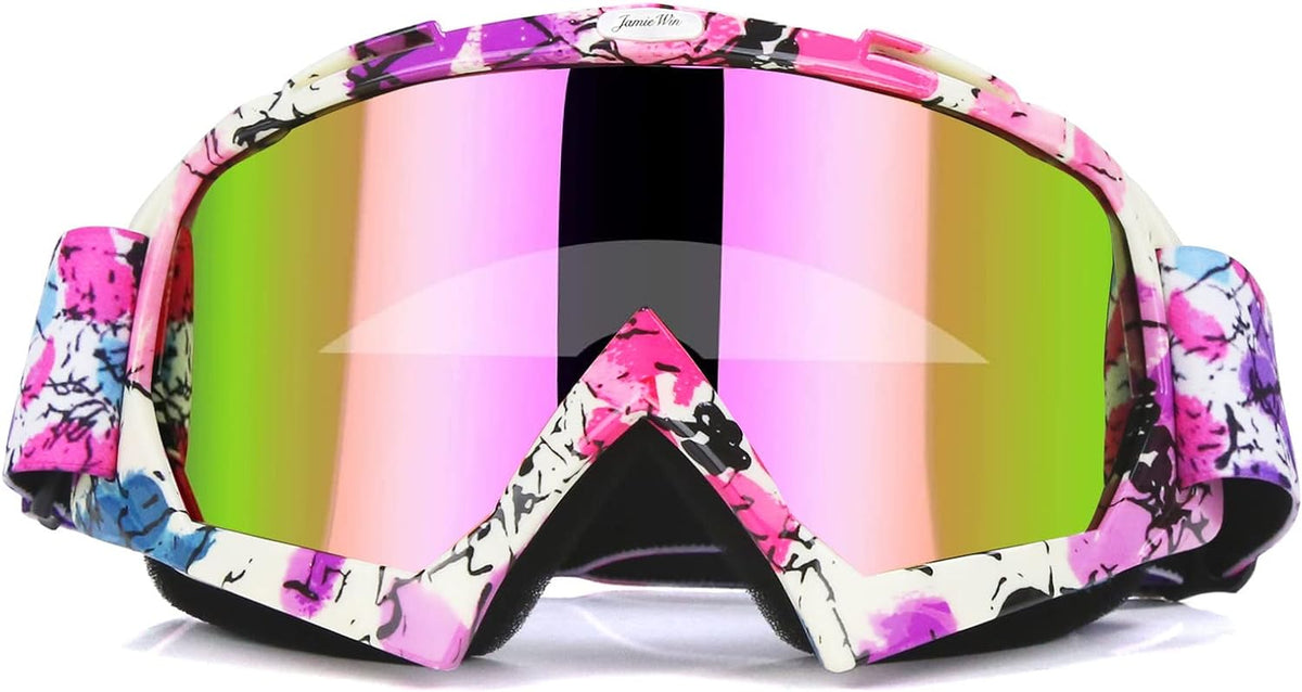 Dirt Bike Goggles - ATV Motorcycle Motocross UTV MX MTB Riding Goggles